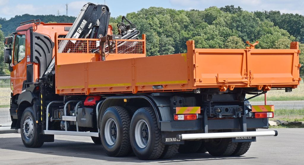 Автоманипулятор, Самосвал Renault K 430 * HIAB 144 B-3 HIDUO + FUNK / 6x4: фото 7