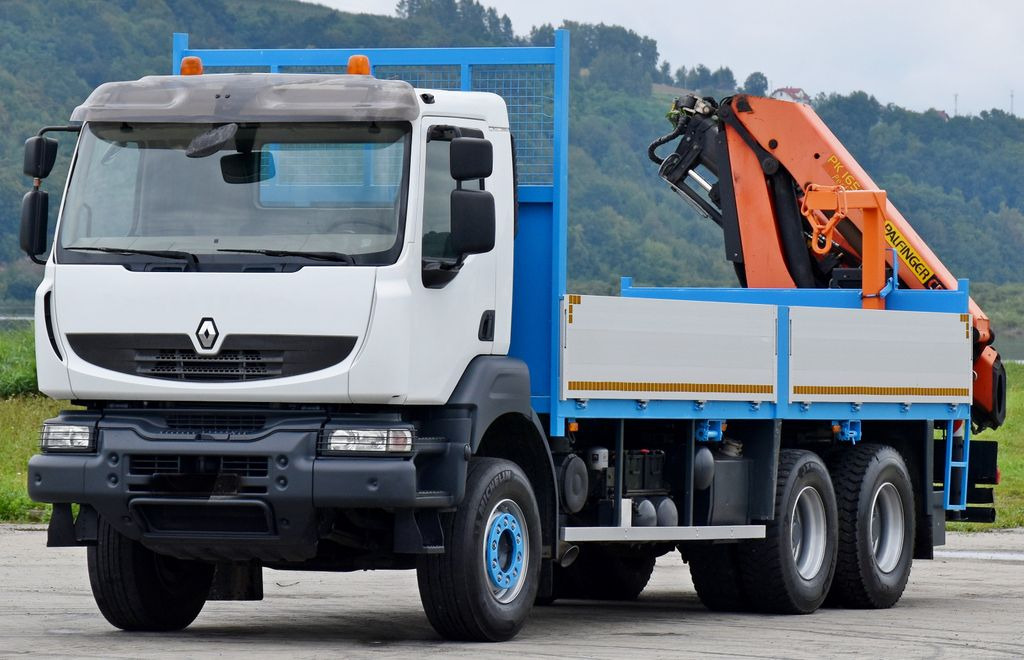 Renault KERAX 370 *PK 16502 + FUNK / 6x4 * TOP - Автоманипулятор, Грузовик бортовой/ Платформа: фото 3 Renault KERAX 370 *PK 16502 + FUNK / 6x4 * TOP - Автоманипулятор, Грузовик бортовой/ Платформа: фото 3