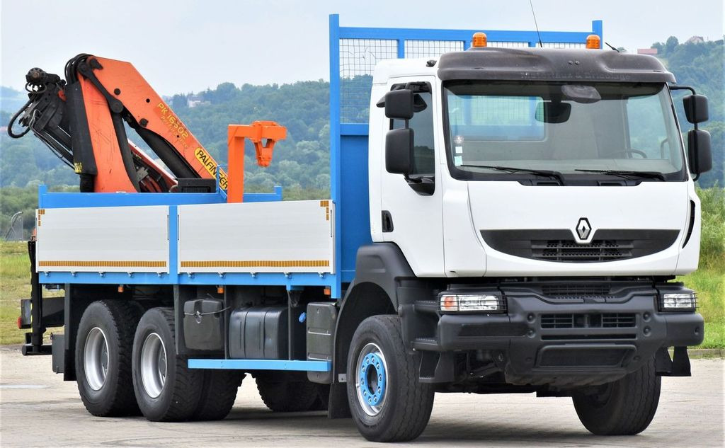 Renault KERAX 370 *PK 16502 + FUNK / 6x4 * TOP - Автоманипулятор, Грузовик бортовой/ Платформа: фото 3 Renault KERAX 370 *PK 16502 + FUNK / 6x4 * TOP - Автоманипулятор, Грузовик бортовой/ Платформа: фото 3
