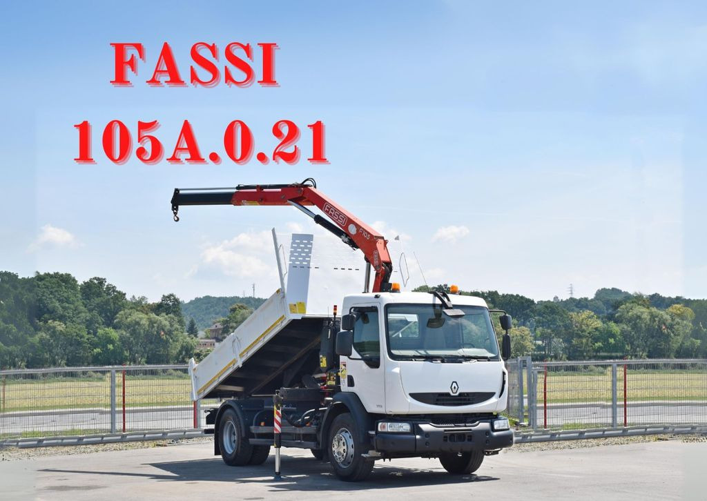 Renault MIDLUM 300 DXI * FASSI F105A.0.21 + PILOT* TOP Renault MIDLUM 300 DXI * FASSI F105A.0.21 + PILOT* TOP - Автоманипулятор, Самосвал: фото 1 Renault MIDLUM 300 DXI * FASSI F105A.0.21 + PILOT* TOP Renault MIDLUM 300 DXI * FASSI F105A.0.21 + PILOT* TOP - Автоманипулятор, Самосвал: фото 1