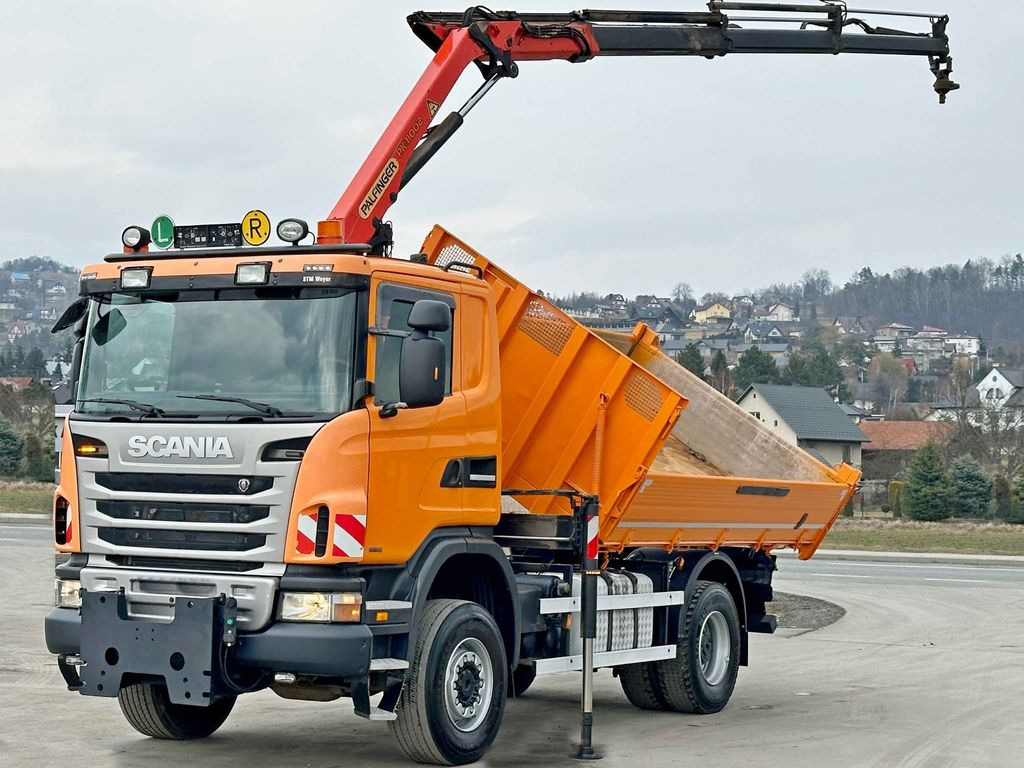 Scania G360 Kipper 4,10m *PK 11002 B + FUNK *4x4 - Самосвал, Автоманипулятор: фото 3 Scania G360 Kipper 4,10m *PK 11002 B + FUNK *4x4 - Самосвал, Автоманипулятор: фото 3