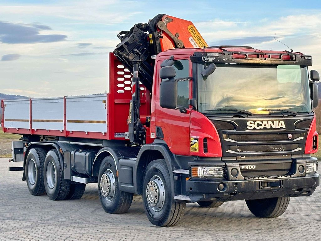 Scania P 400 Kipper 6,80 m * PK 33002-EH D + FUNK * 8x4 Scania P 400 Kipper 6,80 m * PK 33002-EH D + FUNK * 8x4 - Самосвал, Автоманипулятор: фото 3 Scania P 400 Kipper 6,80 m * PK 33002-EH D + FUNK * 8x4 Scania P 400 Kipper 6,80 m * PK 33002-EH D + FUNK * 8x4 - Самосвал, Автоманипулятор: фото 3