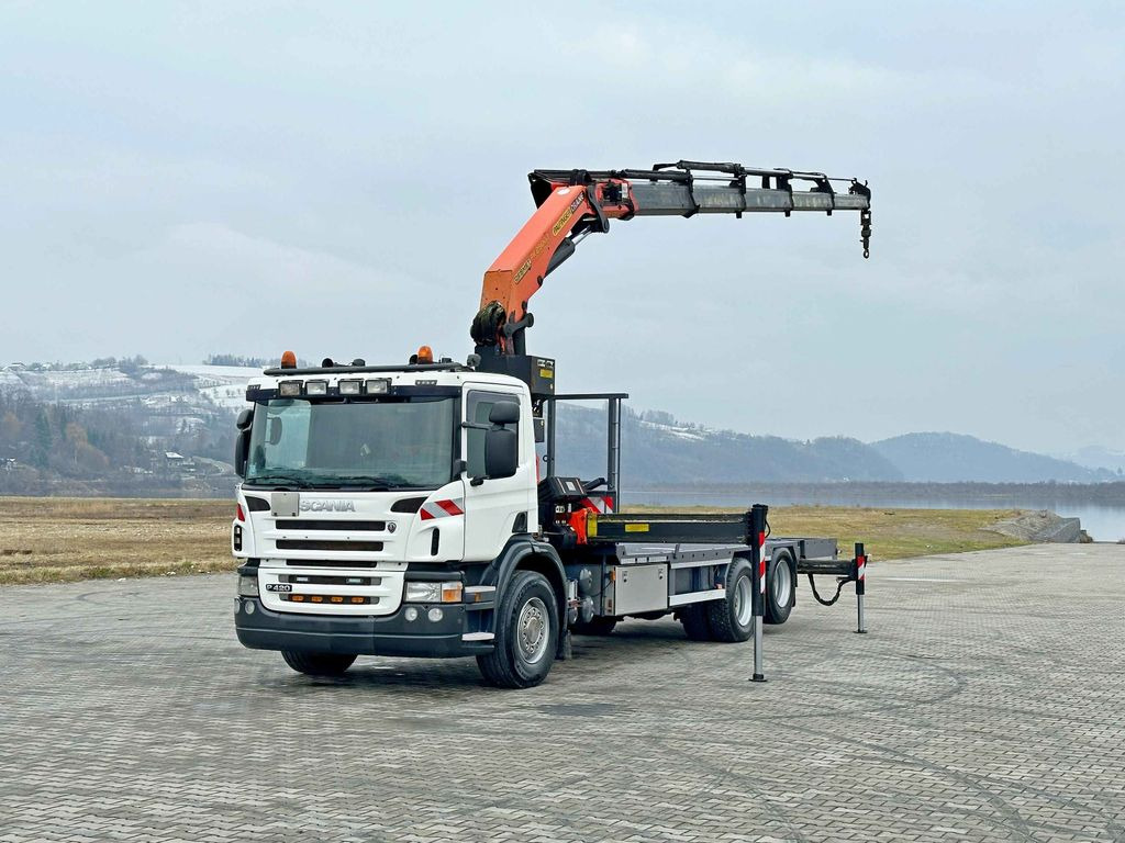 Scania P 420* PLATFORM 6,80m * PK 29002+FUNK * TOP - Эвакуатор: фото 2 Scania P 420* PLATFORM 6,80m * PK 29002+FUNK * TOP - Эвакуатор: фото 2