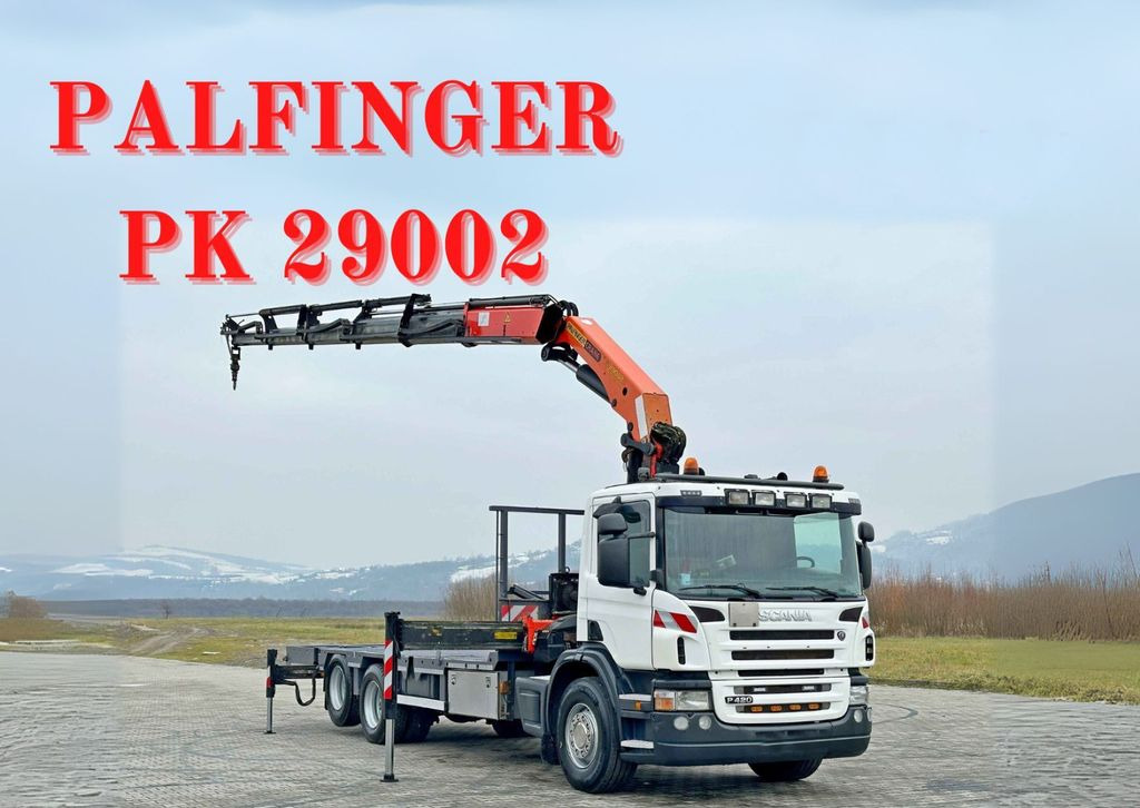Scania P 420* PLATFORM 6,80m * PK 29002+FUNK * TOP - Эвакуатор: фото 1 Scania P 420* PLATFORM 6,80m * PK 29002+FUNK * TOP - Эвакуатор: фото 1