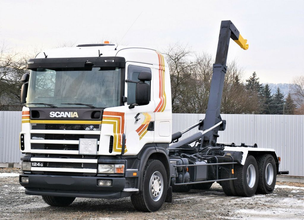 Scania R124 470 Abrollkipper *6x2* Top Zustand ! - Крюковой мультилифт: фото 2 Scania R124 470 Abrollkipper *6x2* Top Zustand ! - Крюковой мультилифт: фото 2