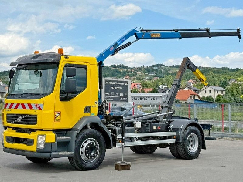 Volvo FL 240 * Abrollkipper * HMF 270 K2 * TOPZUSTAND - Крюковой мультилифт: фото 2 Volvo FL 240 * Abrollkipper * HMF 270 K2 * TOPZUSTAND - Крюковой мультилифт: фото 2