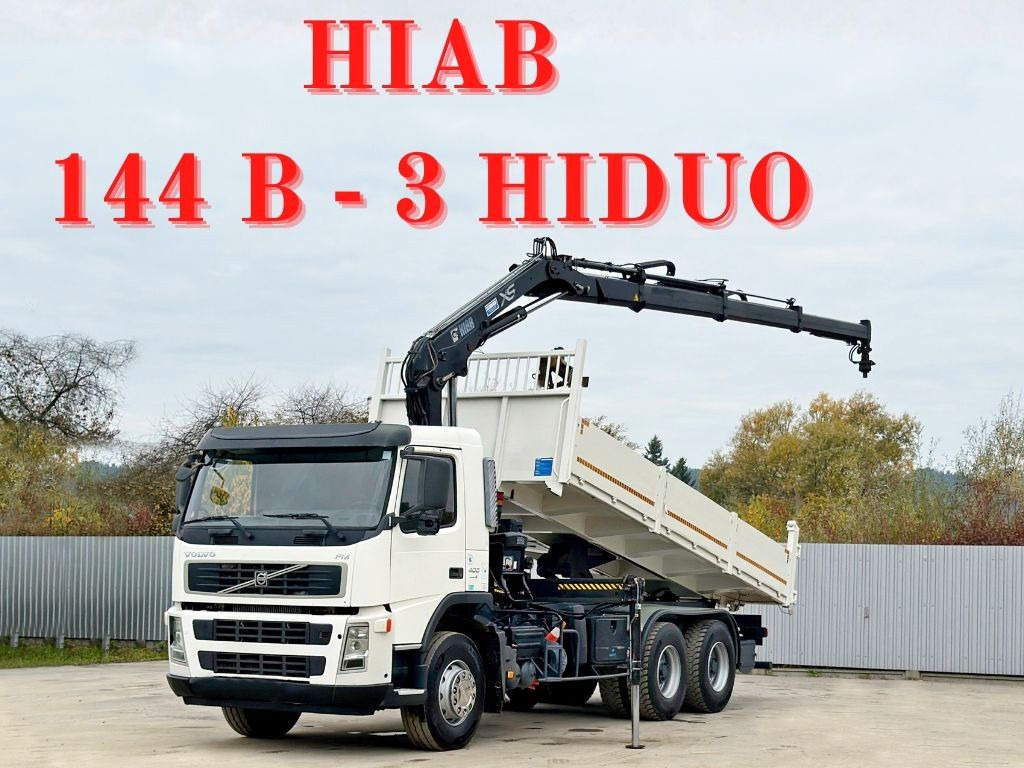 Volvo FM 400 Kipper 6,20m * HIAB 144 B-3 HIDUO* 6x4 - Самосвал: фото 1 Volvo FM 400 Kipper 6,20m * HIAB 144 B-3 HIDUO* 6x4 - Самосвал: фото 1