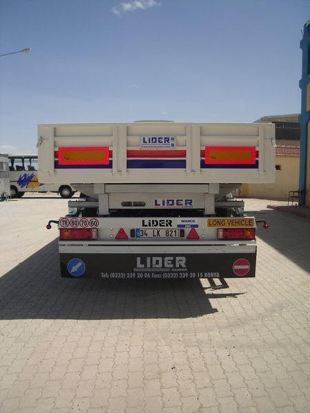 Новый Полуприцеп бортовой/ Платформа LIDER 2024 Model NEW trailer Manufacturer Company READY: фото 10 Новый Полуприцеп бортовой/ Платформа LIDER 2024 Model NEW trailer Manufacturer Company READY: фото 10