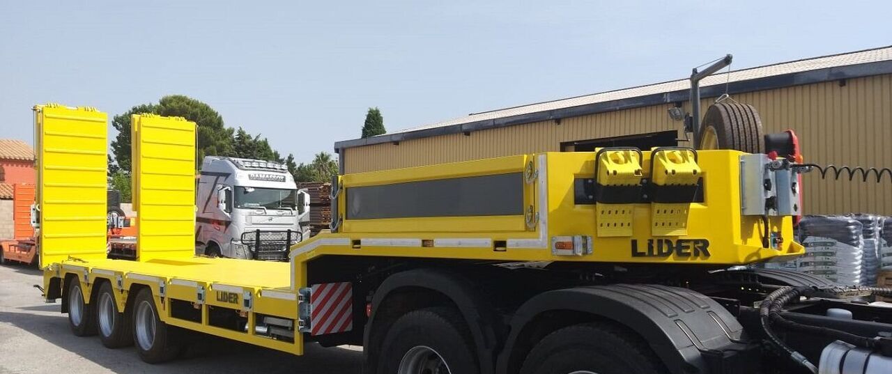LIDER 2025 READY IN STOCK 50 TONS CAPACITY LOWBED - Низкорамный полуприцеп: фото 5 LIDER 2025 READY IN STOCK 50 TONS CAPACITY LOWBED - Низкорамный полуприцеп: фото 5