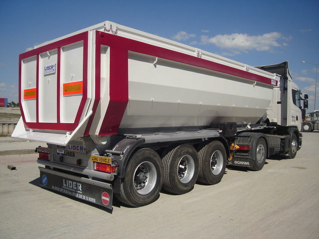 Новый Самосвальный полуприцеп LIDER LIDER DUMPER READY STOCKS NEW 2025 YEAR: фото 17