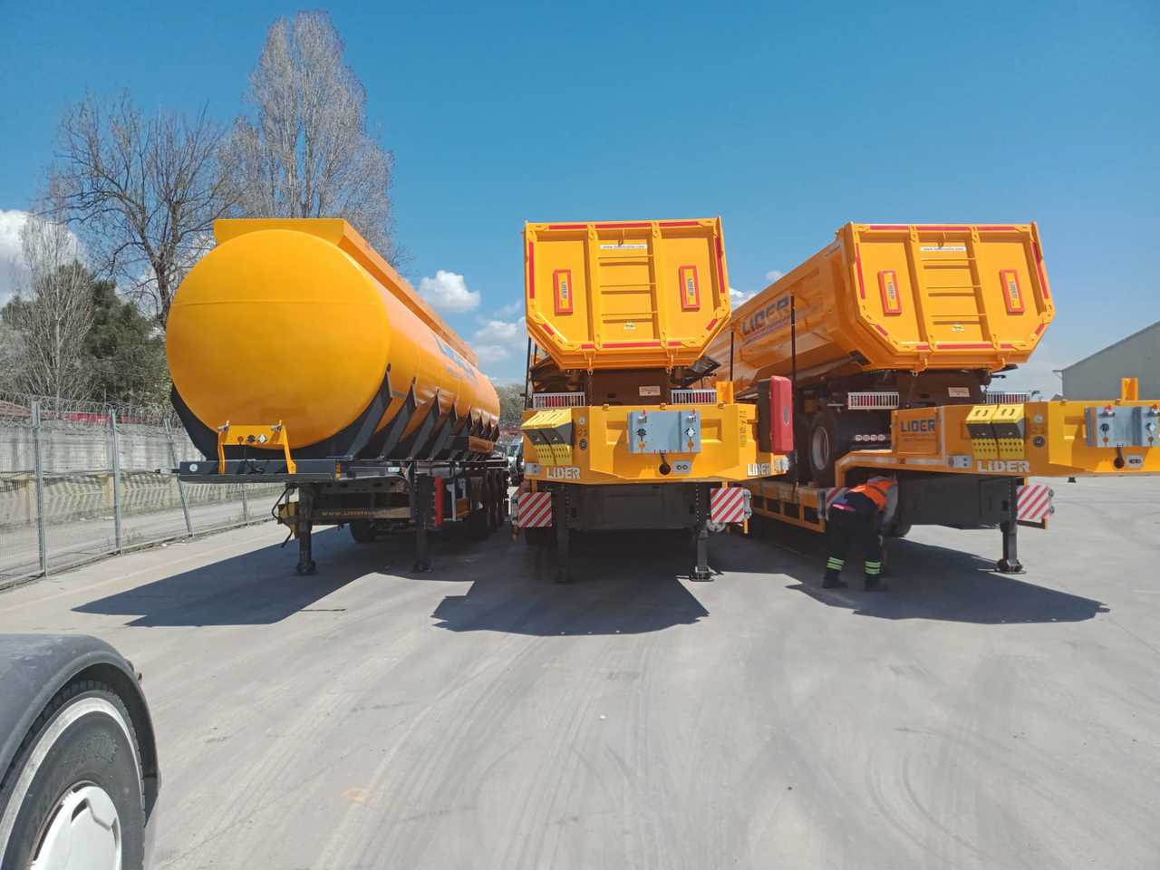 Новый Низкорамный полуприцеп LIDER TRAILER  -ENES GROUP NEW remorque surbaissée 2024 YEAR (MANUFACTURER COMPANY): фото 7