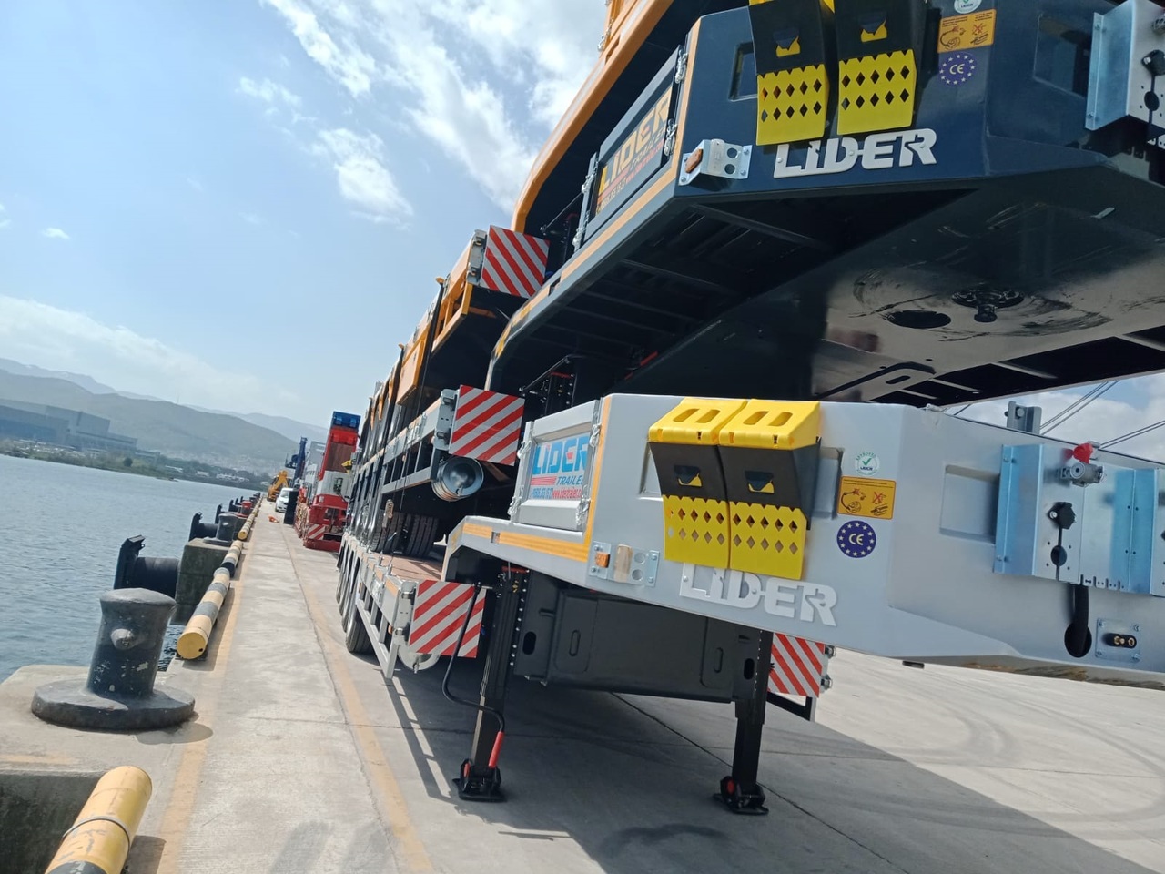 Новый Низкорамный полуприцеп LIDER TRAILER  -ENES GROUP NEW remorque surbaissée 2024 YEAR (MANUFACTURER COMPANY): фото 6