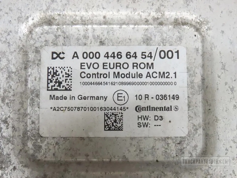 Mercedes-Benz 0004466454 ECU ACM2.1 MB MP4 - Блок управления для Грузовиков: фото 2 Mercedes-Benz 0004466454 ECU ACM2.1 MB MP4 - Блок управления для Грузовиков: фото 2