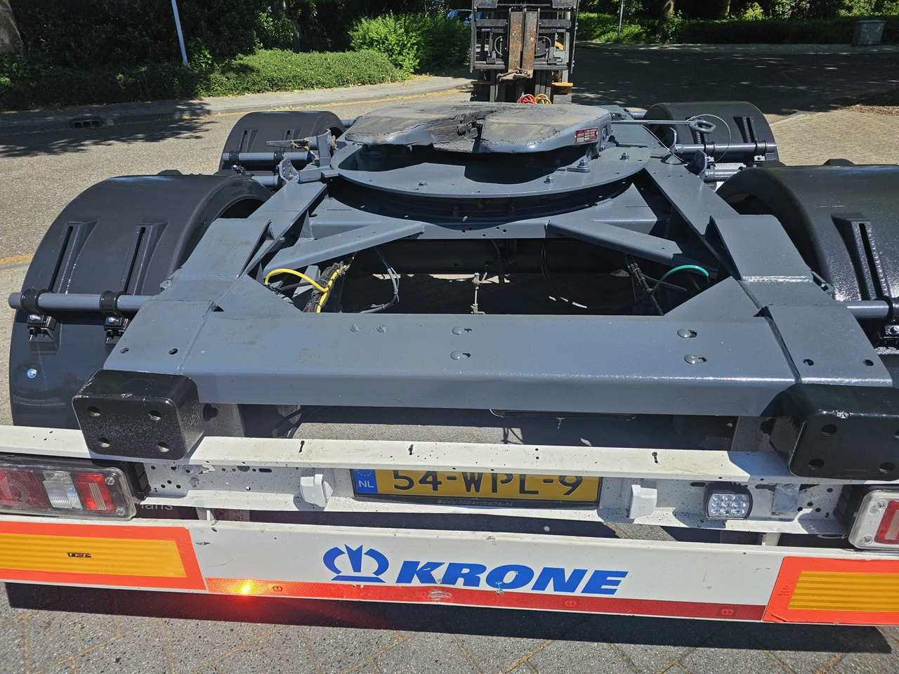 Прицеп подкатная тележка Krone ZZ 18 With LZV Approval: фото 8