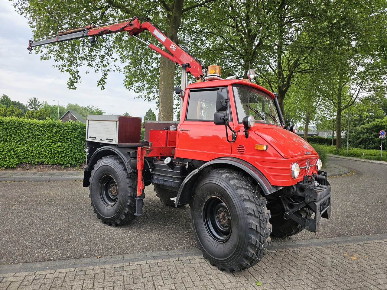 Автоманипулятор Unimog 406/U9000 4x4: фото 9