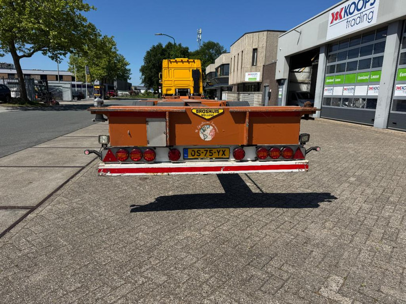 Broshuis MFCC container chassis Multi functioneel 2x 20 1x 30 1x 40 1x 45 saf assen uitschuifbaar tot 14,40 - Шасси полуприцеп: фото 5 Broshuis MFCC container chassis Multi functioneel 2x 20 1x 30 1x 40 1x 45 saf assen uitschuifbaar tot 14,40 - Шасси полуприцеп: фото 5