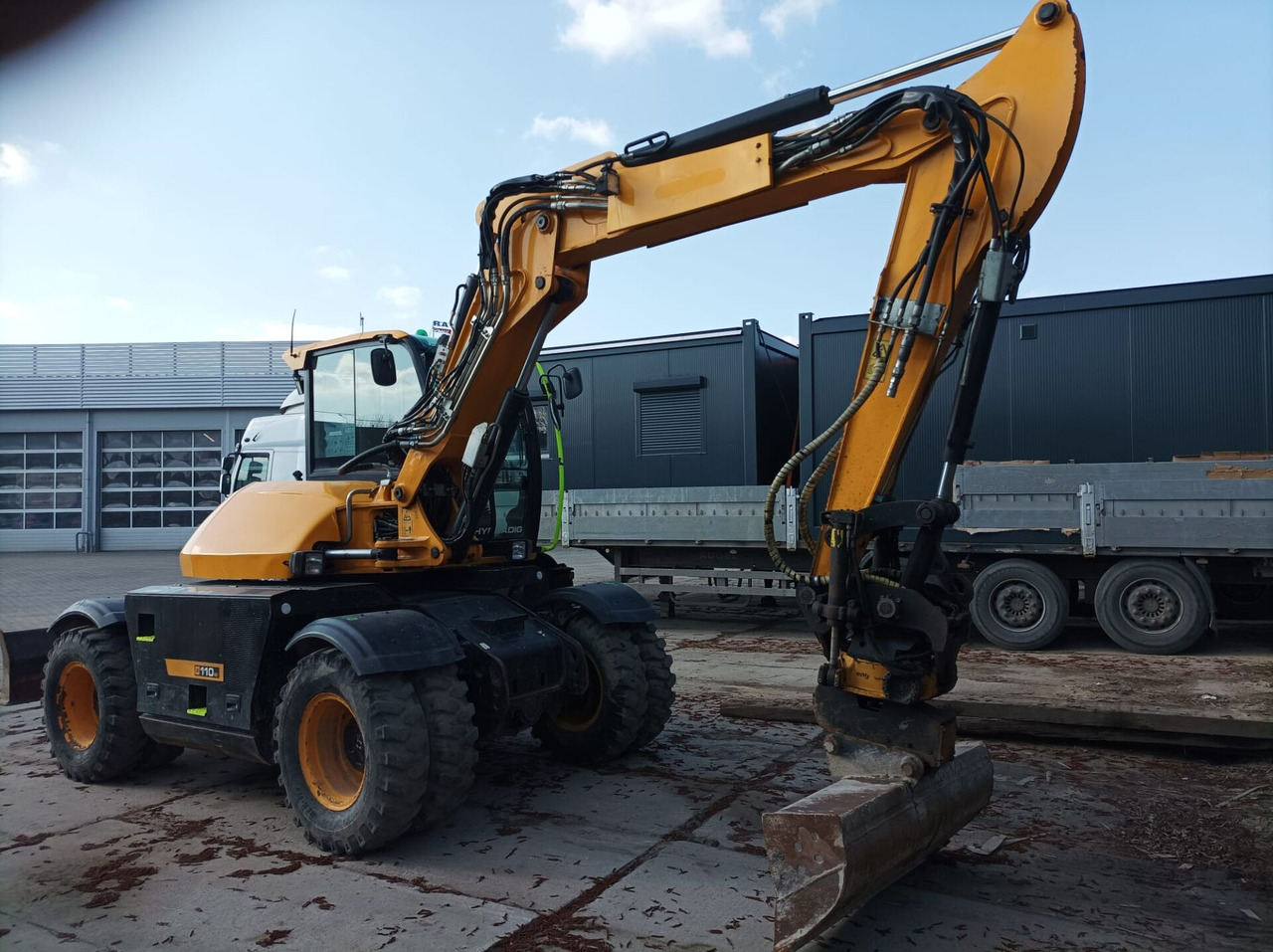 JCB HD110WT T4 - Колёсный экскаватор: фото 4 JCB HD110WT T4 - Колёсный экскаватор: фото 4
