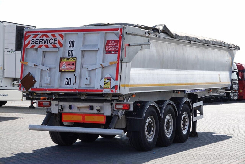 Benalu WYWROTKA 27 m3 / ALUMINIOWA / HYDRAULICZNA KLAPA / 2 OSIE PODNOS - Самосвальный полуприцеп: фото 4 Benalu WYWROTKA 27 m3 / ALUMINIOWA / HYDRAULICZNA KLAPA / 2 OSIE PODNOS - Самосвальный полуприцеп: фото 4