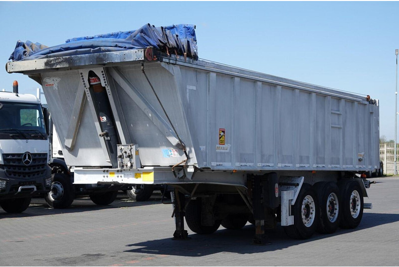 Benalu WYWROTKA / 28 m3 / ALUMINIOWA / OŚ PODNOSZONA / SAF / ALUFELGI / - Самосвальный полуприцеп: фото 2 Benalu WYWROTKA / 28 m3 / ALUMINIOWA / OŚ PODNOSZONA / SAF / ALUFELGI / - Самосвальный полуприцеп: фото 2