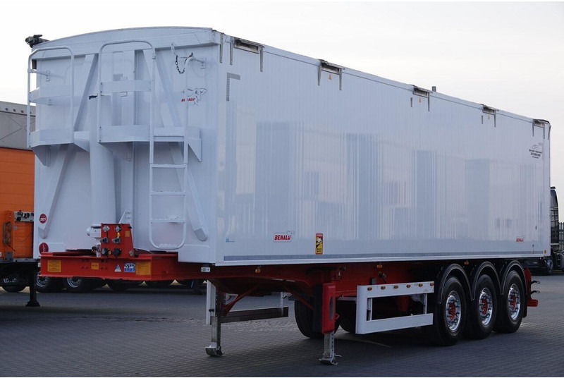 Benalu WYWROTKA 62 m3 / WAGA : 5900 KG / 2021 ROK - Самосвальный полуприцеп: фото 2 Benalu WYWROTKA 62 m3 / WAGA : 5900 KG / 2021 ROK - Самосвальный полуприцеп: фото 2