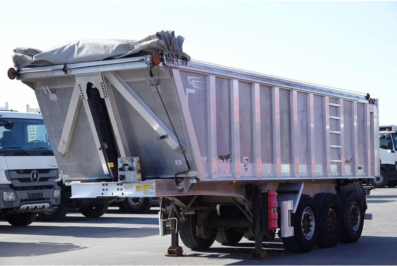 Benalu WYWROTKA ALUMINIOWA 28 M3 / OŚ PODNOSZONA / WAGA 5100 KG - Самосвальный полуприцеп: фото 2 Benalu WYWROTKA ALUMINIOWA 28 M3 / OŚ PODNOSZONA / WAGA 5100 KG - Самосвальный полуприцеп: фото 2