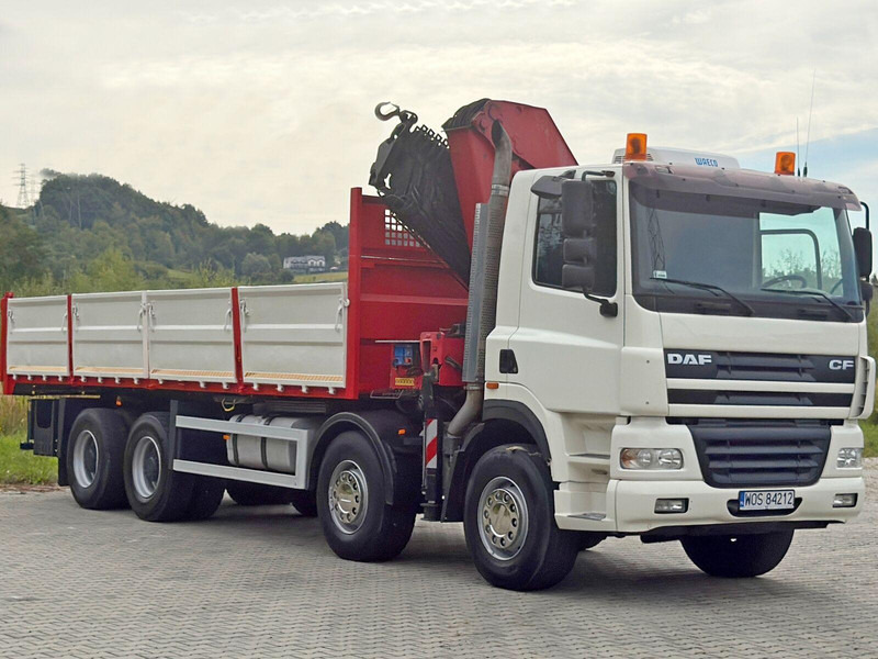 DAF CF 85.380 * HMF 2823 K6 (B3) + FUNK * 8x4 * TOP - Самосвал, Автоманипулятор: фото 3 DAF CF 85.380 * HMF 2823 K6 (B3) + FUNK * 8x4 * TOP - Самосвал, Автоманипулятор: фото 3