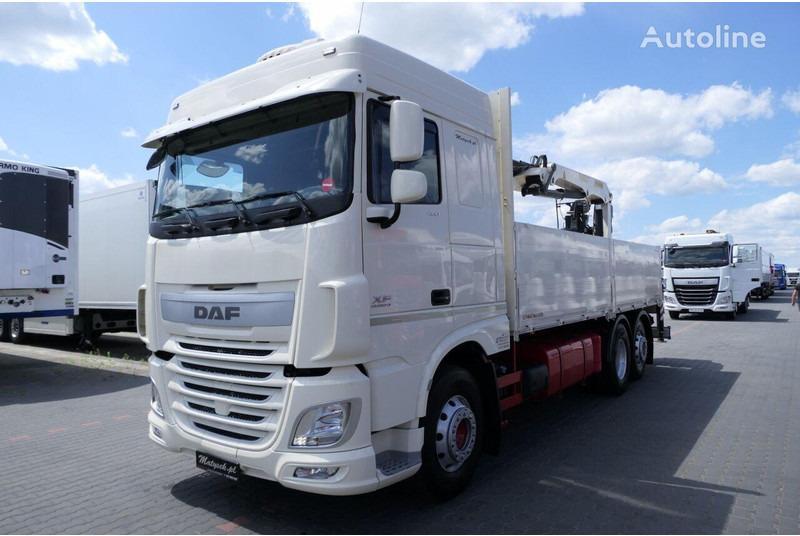 DAF XF 460 - Грузовик бортовой/ Платформа, Автоманипулятор: фото 1 DAF XF 460 - Грузовик бортовой/ Платформа, Автоманипулятор: фото 1