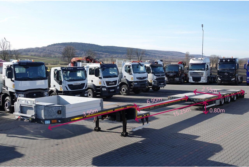 Emtech NACZEPA LAWETA / NISKOPODWOZIE / ROZCIĄGANA / DŁUGOŚĆ: 15,5 M / - Низкорамный полуприцеп: фото 2 Emtech NACZEPA LAWETA / NISKOPODWOZIE / ROZCIĄGANA / DŁUGOŚĆ: 15,5 M / - Низкорамный полуприцеп: фото 2