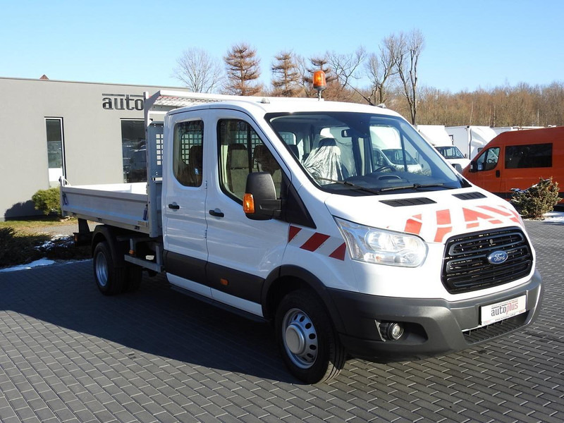 Ford TRANSIT WYWROTKA PODWÓJNA KABINA DOKA 6 MIEJSC TEMPOMAT KLIMATYZ - Малотоннажный самосвал, Грузопассажирский фургон: фото 4 Ford TRANSIT WYWROTKA PODWÓJNA KABINA DOKA 6 MIEJSC TEMPOMAT KLIMATYZ - Малотоннажный самосвал, Грузопассажирский фургон: фото 4