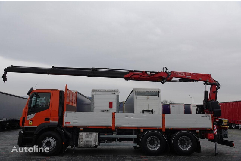 Iveco 420 Flatbed + crane FASSI 185 6x2 - Грузовик бортовой/ Платформа, Автоманипулятор: фото 3 Iveco 420 Flatbed + crane FASSI 185 6x2 - Грузовик бортовой/ Платформа, Автоманипулятор: фото 3