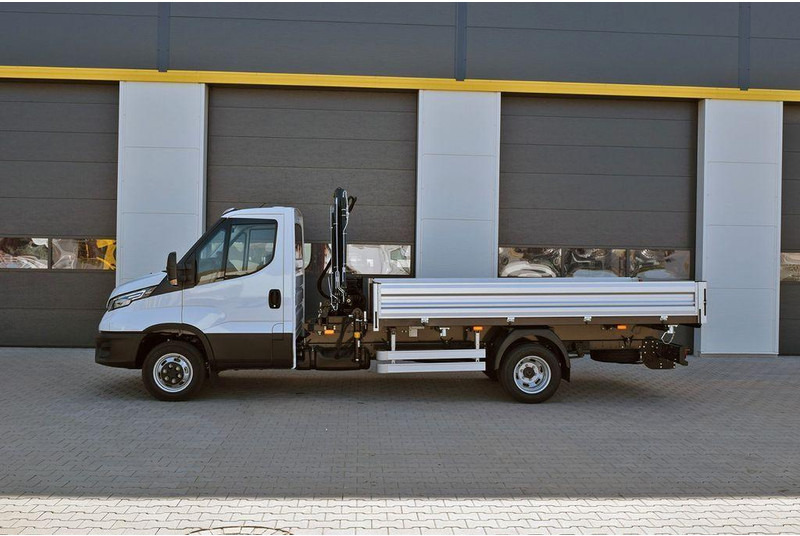 Iveco Daily 50C21H 3 way tipper + crane Hiab T-CLX 029 - Самосвал, Автоманипулятор: фото 1 Iveco Daily 50C21H 3 way tipper + crane Hiab T-CLX 029 - Самосвал, Автоманипулятор: фото 1