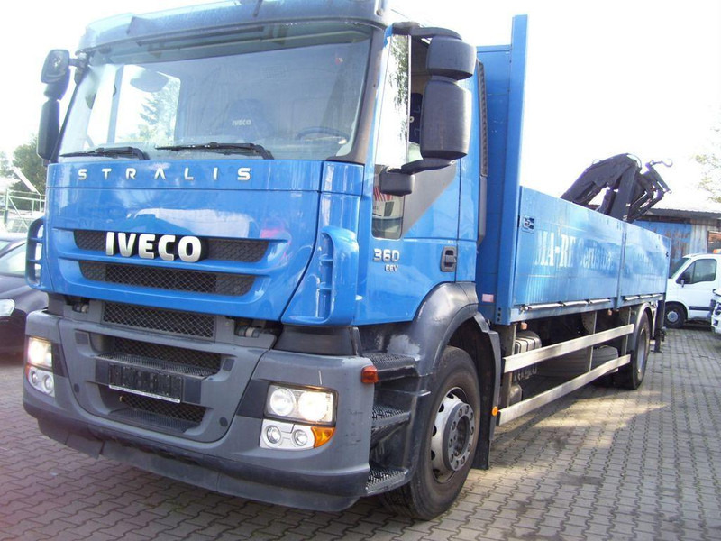 Iveco Stralis 360 - Грузовик бортовой/ Платформа, Автоманипулятор: фото 1 Iveco Stralis 360 - Грузовик бортовой/ Платформа, Автоманипулятор: фото 1