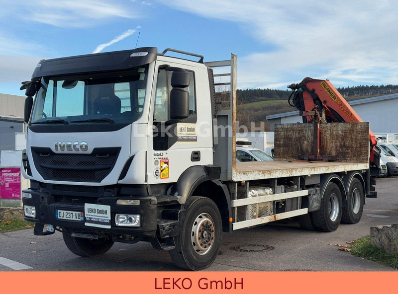 Iveco Trakker 450 Mit Kran( Palfinger PK 22002 .EH) - Грузовик бортовой/ Платформа, Автоманипулятор: фото 4 Iveco Trakker 450 Mit Kran( Palfinger PK 22002 .EH) - Грузовик бортовой/ Платформа, Автоманипулятор: фото 4