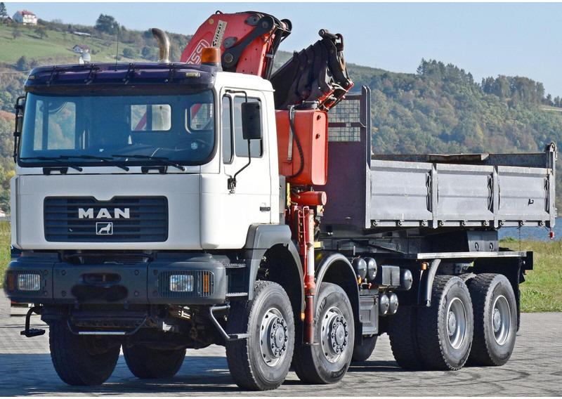 MAN 41.460 *FASSI F270AC.26 * 8x8 ! TOPZUSTAND - Самосвал, Автоманипулятор: фото 3 MAN 41.460 *FASSI F270AC.26 * 8x8 ! TOPZUSTAND - Самосвал, Автоманипулятор: фото 3