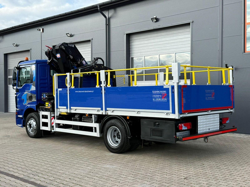MAN TGM 15.250 skrzynia z żurawiem // E6 // HMF 1520 K1 HDS dzwig kr - Грузовик бортовой/ Платформа, Автоманипулятор: фото 3 MAN TGM 15.250 skrzynia z żurawiem // E6 // HMF 1520 K1 HDS dzwig kr - Грузовик бортовой/ Платформа, Автоманипулятор: фото 3