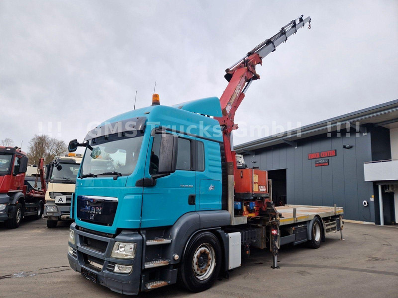 MAN TGS 18.360 Platform Crane HMF 2820 - Грузовик бортовой/ Платформа, Автоманипулятор: фото 1 MAN TGS 18.360 Platform Crane HMF 2820 - Грузовик бортовой/ Платформа, Автоманипулятор: фото 1