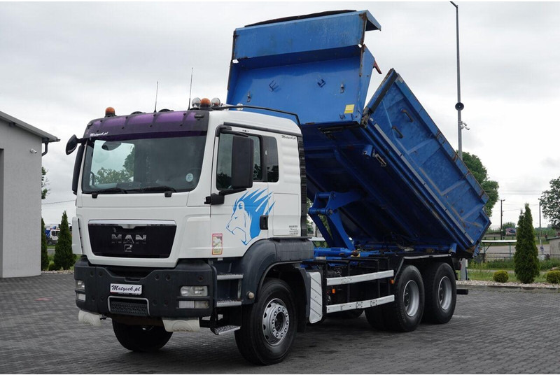 MAN TGS 26.360/ 6x4 / WYWROTKA 2- STRONNA / HYDROBURTA / BORDMATIC - Самосвал: фото 1 MAN TGS 26.360/ 6x4 / WYWROTKA 2- STRONNA / HYDROBURTA / BORDMATIC - Самосвал: фото 1