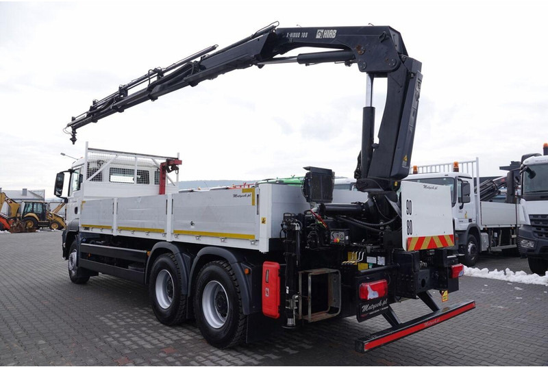 MAN TGS 26.400 / 6x4 / SKRZYNIOWY - 6,5M / HDS HIAB 188 4xwysów 13 M - Грузовик бортовой/ Платформа, Автоманипулятор: фото 2 MAN TGS 26.400 / 6x4 / SKRZYNIOWY - 6,5M / HDS HIAB 188 4xwysów 13 M - Грузовик бортовой/ Платформа, Автоманипулятор: фото 2