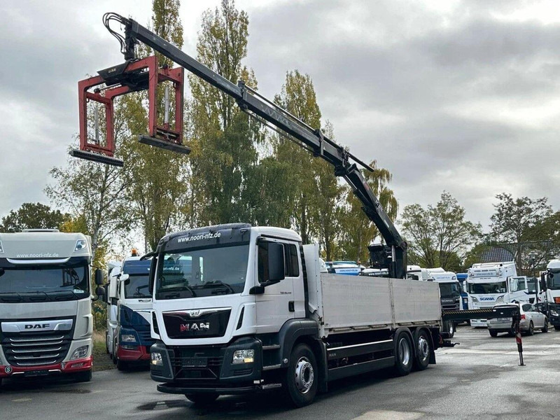 MAN TGS 26.440 6x2 Flatbed + Crane Hiab 177 K - Грузовик бортовой/ Платформа, Автоманипулятор: фото 4 MAN TGS 26.440 6x2 Flatbed + Crane Hiab 177 K - Грузовик бортовой/ Платформа, Автоманипулятор: фото 4