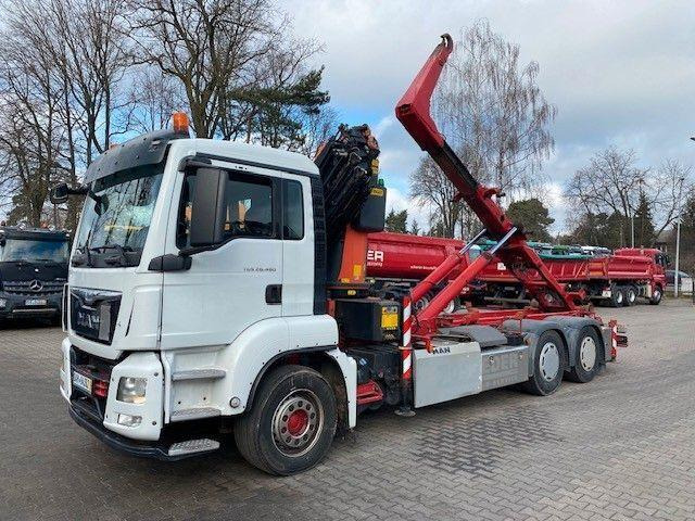 MAN TGS 26.480 - Крюковой мультилифт, Автоманипулятор: фото 1 MAN TGS 26.480 - Крюковой мультилифт, Автоманипулятор: фото 1