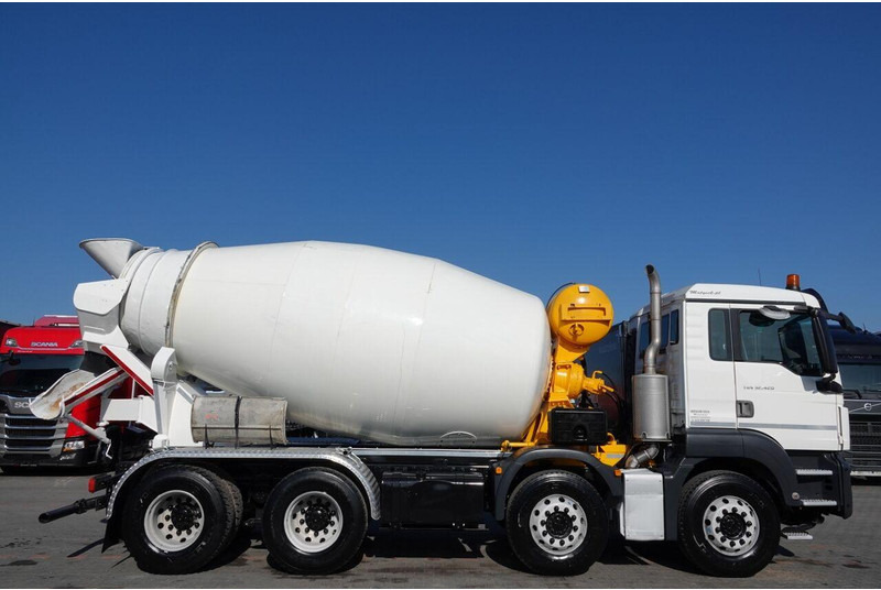 Автобетоносмеситель MAN TGS 32.420 / 8x4 / BETONOMIESZARKA IMER / GRUSZKA 9M3 / 2018 RO: фото 16 Автобетоносмеситель MAN TGS 32.420 / 8x4 / BETONOMIESZARKA IMER / GRUSZKA 9M3 / 2018 RO: фото 16