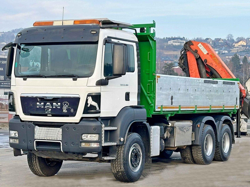 MAN TGS 33.480 - Самосвал, Автоманипулятор: фото 4 MAN TGS 33.480 - Самосвал, Автоманипулятор: фото 4