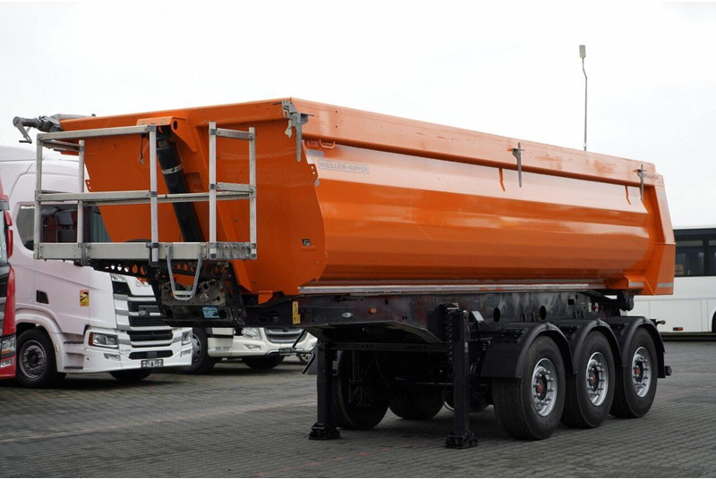 Meiller KIPPER WYWROTKA 26 m3 / STALOWA / RYNNA WANNA HP / OŚ PODNOSZON - Самосвальный полуприцеп: фото 2 Meiller KIPPER WYWROTKA 26 m3 / STALOWA / RYNNA WANNA HP / OŚ PODNOSZON - Самосвальный полуприцеп: фото 2