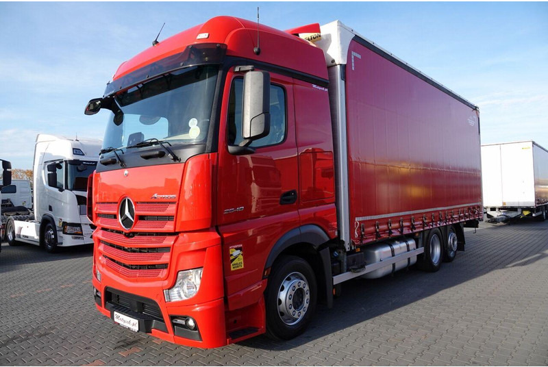 Mercedes-Benz ACTROS 25 480 - Тентованный грузовик: фото 2 Mercedes-Benz ACTROS 25 480 - Тентованный грузовик: фото 2