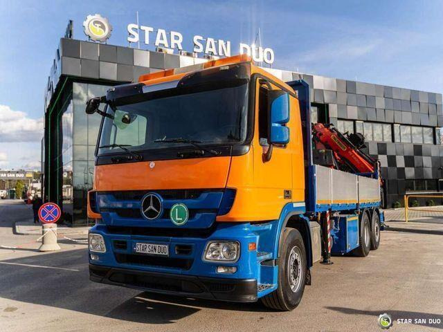 Mercedes-Benz ACTROS 2541 6x2 Palfinger PK 34002 Crane Winch - Грузовик бортовой/ Платформа, Автоманипулятор: фото 4 Mercedes-Benz ACTROS 2541 6x2 Palfinger PK 34002 Crane Winch - Грузовик бортовой/ Платформа, Автоманипулятор: фото 4