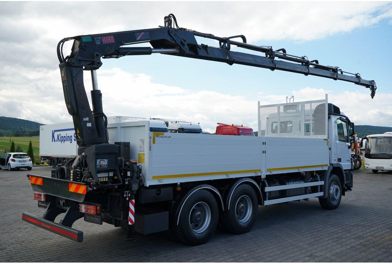 Mercedes-Benz ACTROS 2636 / 6x4 / SKRZYNIOWY 6,5 M + HDS HIAB / MOCNA PODŁOGA - Грузовик бортовой/ Платформа, Автоманипулятор: фото 5 Mercedes-Benz ACTROS 2636 / 6x4 / SKRZYNIOWY 6,5 M + HDS HIAB / MOCNA PODŁOGA - Грузовик бортовой/ Платформа, Автоманипулятор: фото 5