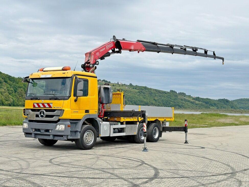 Mercedes-Benz ACTROS 2646 * FASSI F365AXP.26 + FUNK * 6x4 - Грузовик бортовой/ Платформа, Автоманипулятор: фото 2 Mercedes-Benz ACTROS 2646 * FASSI F365AXP.26 + FUNK * 6x4 - Грузовик бортовой/ Платформа, Автоманипулятор: фото 2