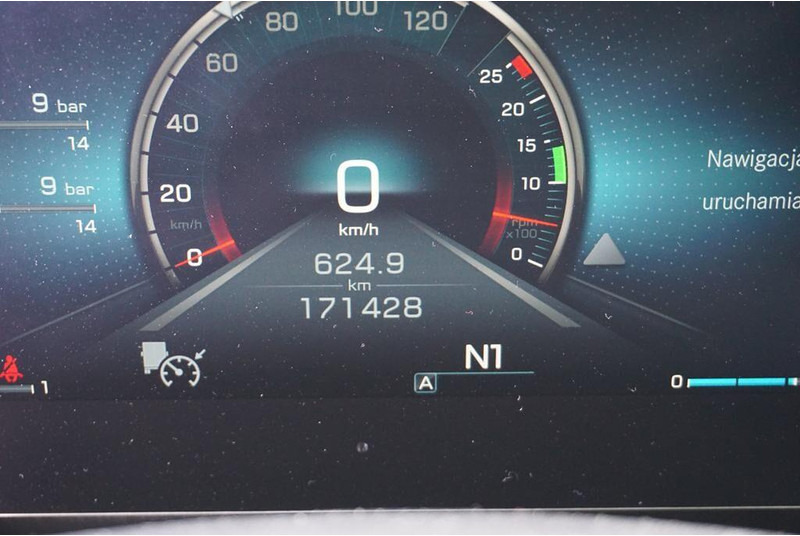 Рефрижератор Mercedes-Benz ACTROS / 2853 / ACC / E 6 / MP 5 / CHŁODNIA + WINDA / 18 PALET /: фото 12