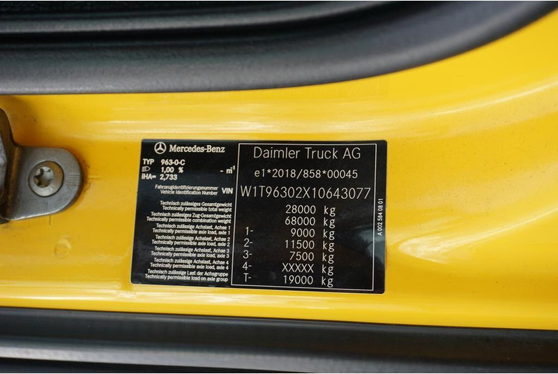 Рефрижератор Mercedes-Benz ACTROS / 2853 / ACC / E 6 / MP 5 / CHŁODNIA + WINDA / 18 PALET /: фото 11