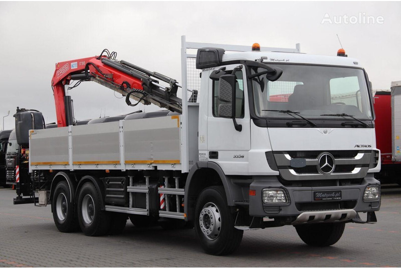 Mercedes-Benz ACTROS 3336 - Грузовик бортовой/ Платформа, Автоманипулятор: фото 2 Mercedes-Benz ACTROS 3336 - Грузовик бортовой/ Платформа, Автоманипулятор: фото 2